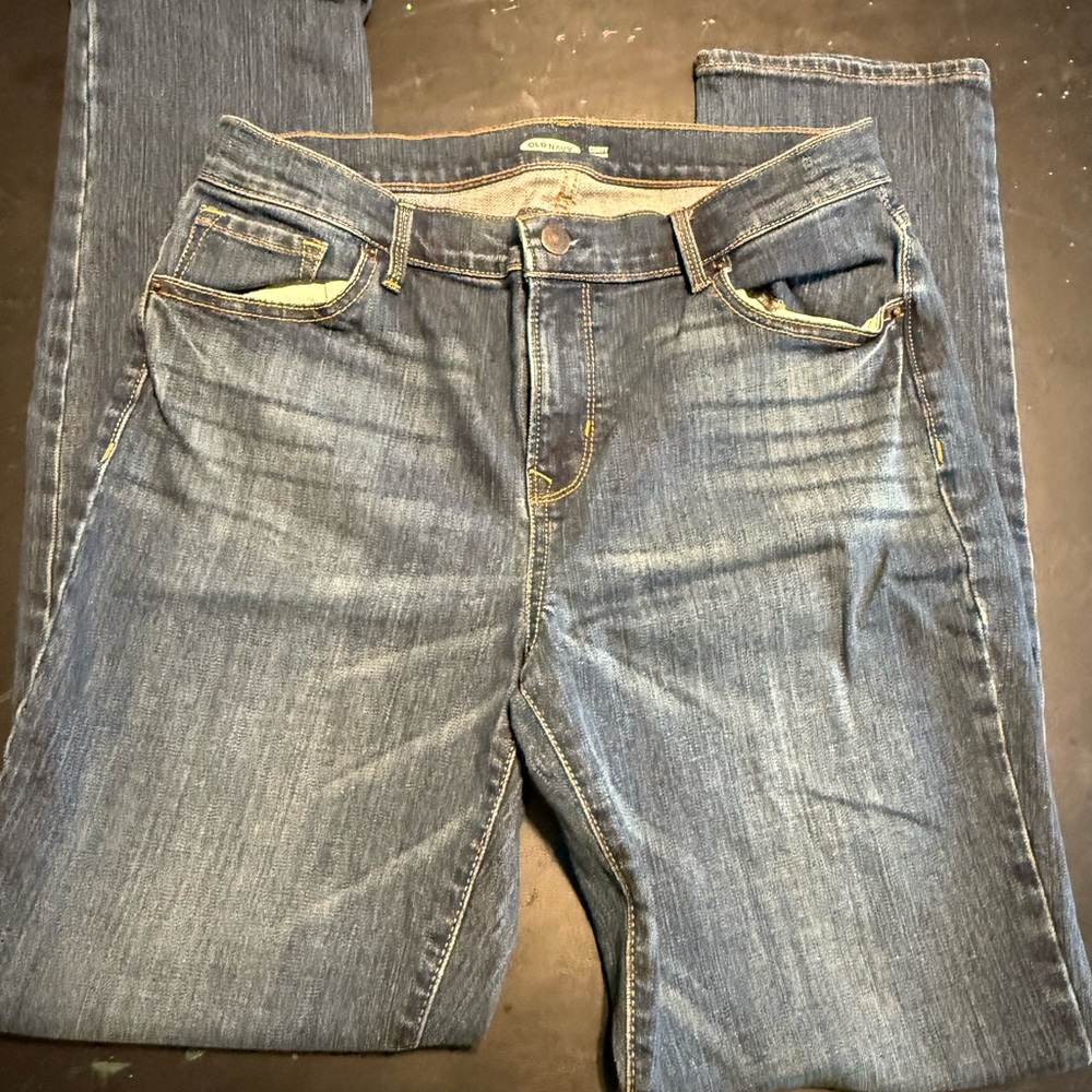 Old Navy Classic Denim Straight Leg Jeans